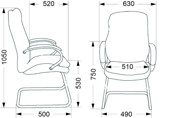 Кресло для посетителей Forum CF 