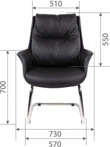 Кресло для посетителей  CHAIRMAN ПРЕМЬЕР 524