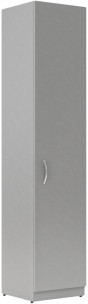 Шкаф колонка с глухой дверью SR-5U.1(R) Серый 386х375х1815