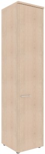Шкаф колонка с глухой дверью и топом XHC 42.1 Бук Тиара 432х432х1955 XTEN