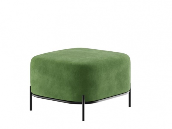 Джайв Диван одноместный без спинки JVE-3 670*720*480