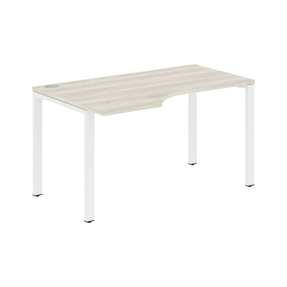 Стол эргономичный XS6CET 149(L) белый/антрацит 1400х900х750 XTEN-S60