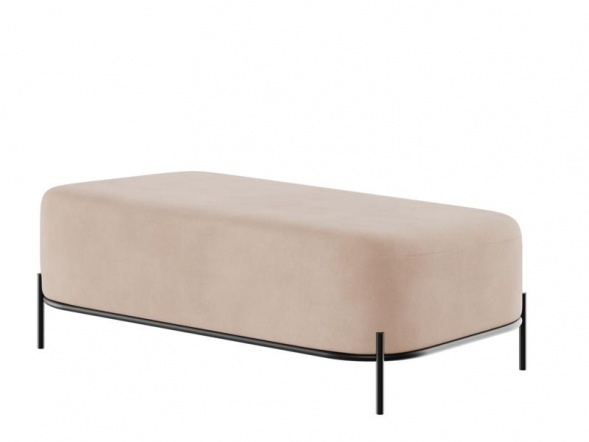 Джайв Диван двухместный без спинки JVE-4 1250*720*480