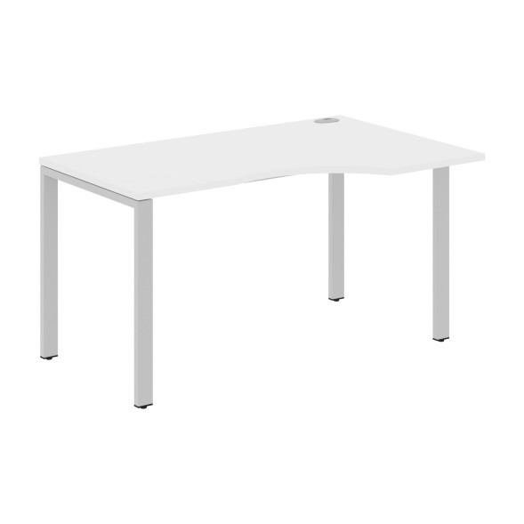 Стол эргономичный XS6CET 149(R) белый/антрацит 1400х900х750 XTEN-S60