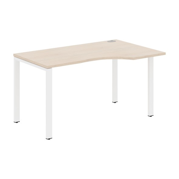 Стол эргономичный XS6CET 149(R) белый/антрацит 1400х900х750 XTEN-S60