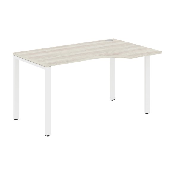 Стол эргономичный XS6CET 149(R) белый/антрацит 1400х900х750 XTEN-S60