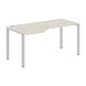 Стол эргономичный XS6CET 169(L) белый/антрацит 1600х900х750 XTEN-S60