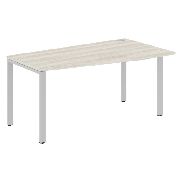 Стол эргономичный XS6CT 169(R) белый/антрацит 1600х900х750 XTEN-S60