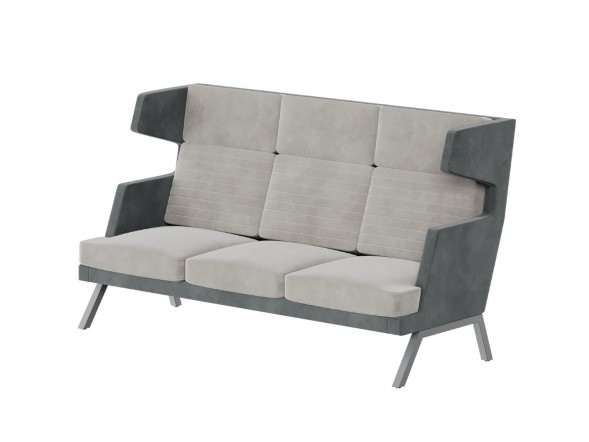 Aldo Диван трёхместный высокий ALD-03 2010*960*1180