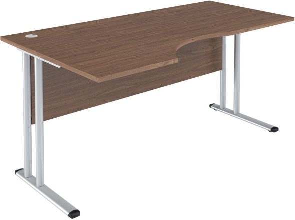 Стол эргономичный СА-1M(L) Беларусь Орех Французский 1600х900х755