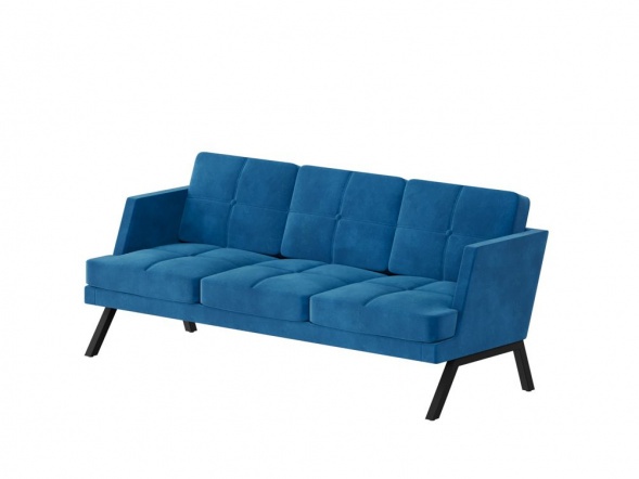 Алдо Диван трёхместный с декором из пуговиц ALDB-03L 2010*875*890