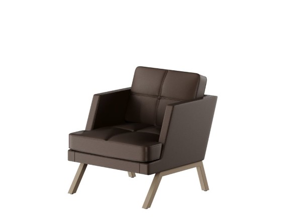 Aldo Кресло с декором из пуговиц ALDB-01L 790*875*890