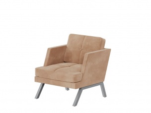 Алдо Кресло с декором из пуговиц ALDB-01L 790*875*890