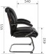 Кресло для посетителей CHAIRMAN CH 423V