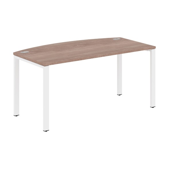 Стол руководителя XS6ET 169 белый/антрацит 1600х867х750 XTEN-S60