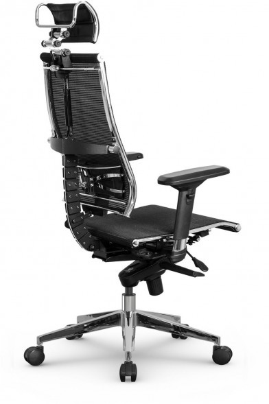 Кресло METTA Y 4D Free черный сетка