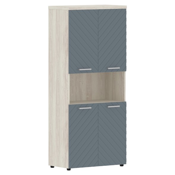 Шкаф с комплектами малых дверей и топом TLHC 85.4 856х450х1968 TORR LUX