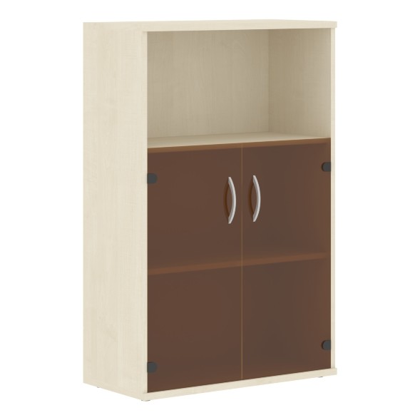 Шкаф с малыми стеклянными дверьми СТ-2.2 770х365х1200 IMAGO