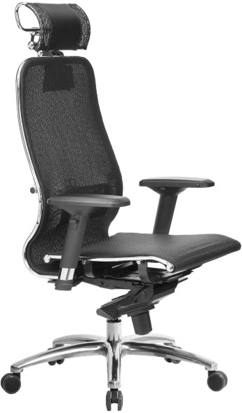 Кресло офисное SAMURAI S-3.04 Черный плюс 