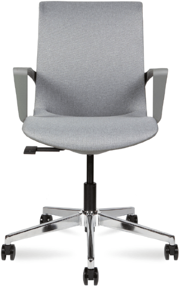 Кресло офисное Некст тёмно-серый пластик