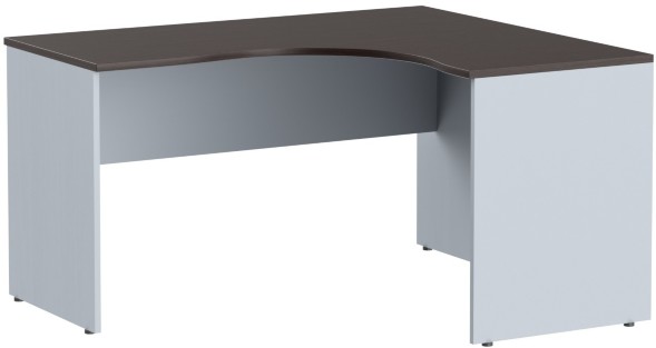 Стол криволинейный СА-3Пр Беларусь Венге Магия/Металлик 1400*1200(600)*755 IMAGO