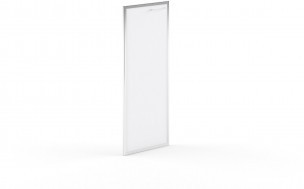 Дверь стеклянная в AL-рамке XRG 42-1(L) Сатинат 1132х422х22